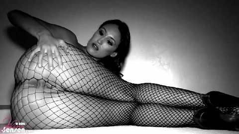 Ryan Keely In Fishnets - JelenaJensen