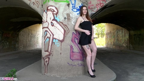 Elena Vega Elena Under the Bridge - PJGirls