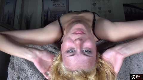 Sloppy Upside Down Facefucking Throatpie - Jamie Stone