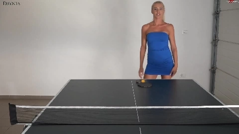 Die verfickte PingPong Wette! Spiel, Satz, (Ar - Daynia