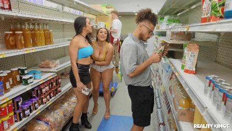 Pranks and Supermarket Skanks in HD - Carmela Clutch, Lilly Hall