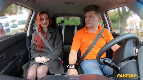 Gigi Rouge - FakeDrivingSchool