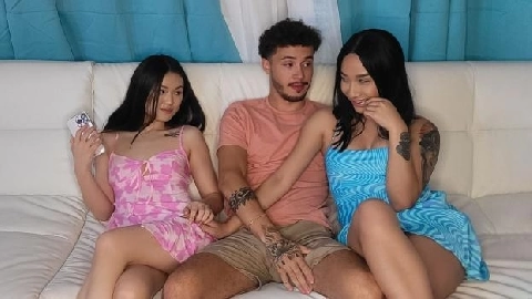 Threesome Challenge - Avery Black, Lulu Chu