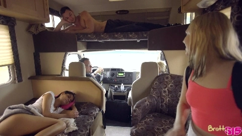 Katya Rodriguez And Lily Rader Road Trip Ep - BrattySis