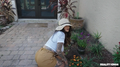 Hunting the Horny Gardener - Arabelle Raphael