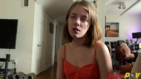 Cute Blonde Teen Dakota Burns Gives Handjob To Annoying Brother