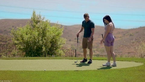 Busty Teen With Big Ass Gets Fucked By Golf Instructor - Keira Croft