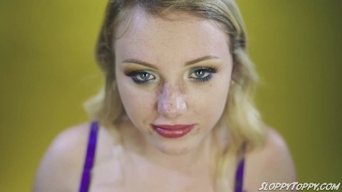 Dixie Lynn Blowjob Swallow - SloppyToppy